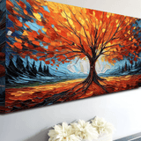 Autumn Fire Wall Art - Tailored Canvases - Flyclothing LLC