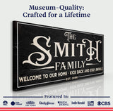 Family Sign XXV - Tailored Canvases - Flyclothing LLC
