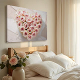 Floral Heart Wall Art IV - Tailored Canvases - Flyclothing LLC