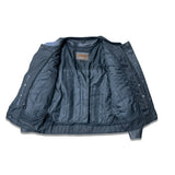 Rampage Men's Naked Cowhide Leather Motorcycle Jacket - Unik Just for Bikers - Flyclothing LLC