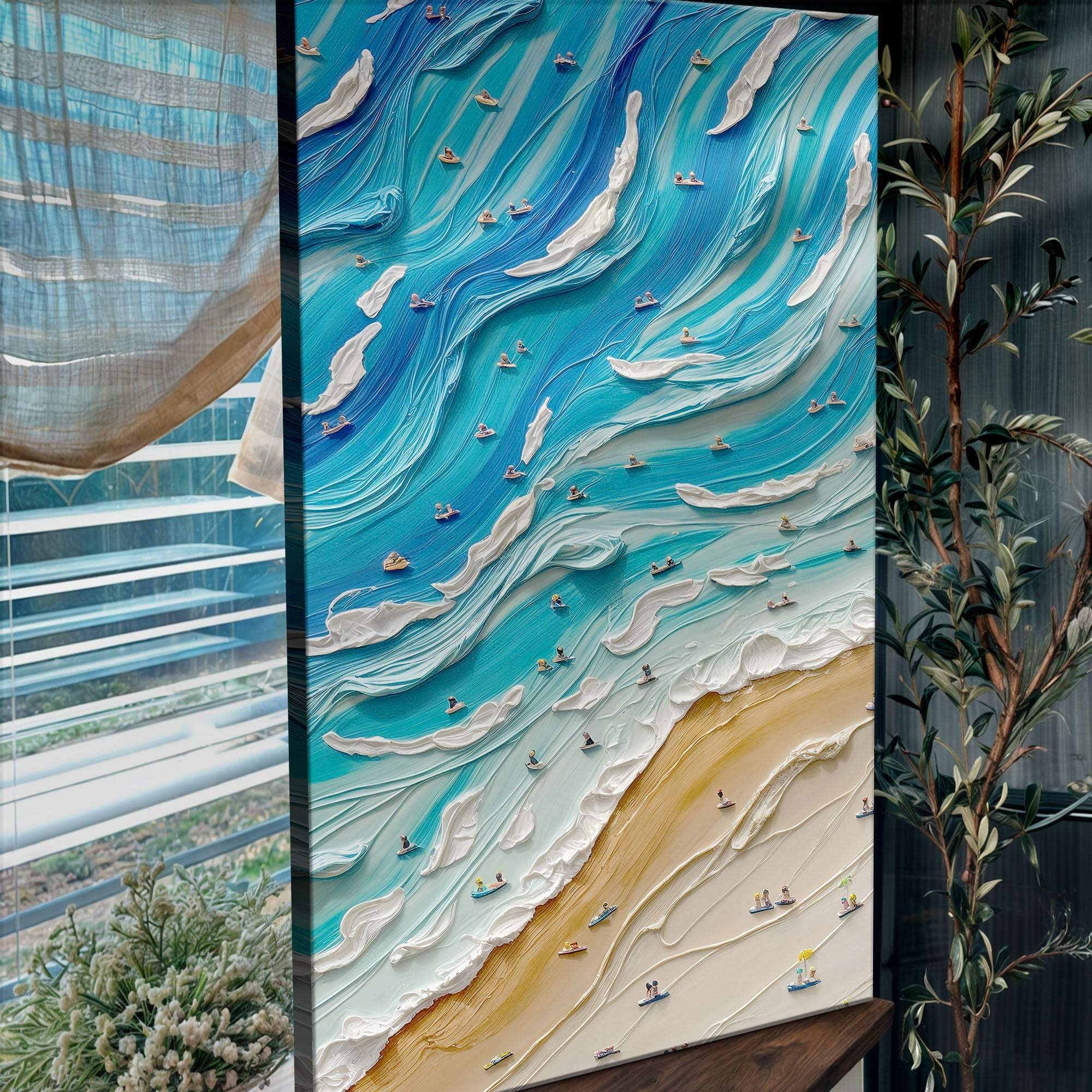 Beach Days Wall Art IV - Tailored Canvases - Flyclothing LLC