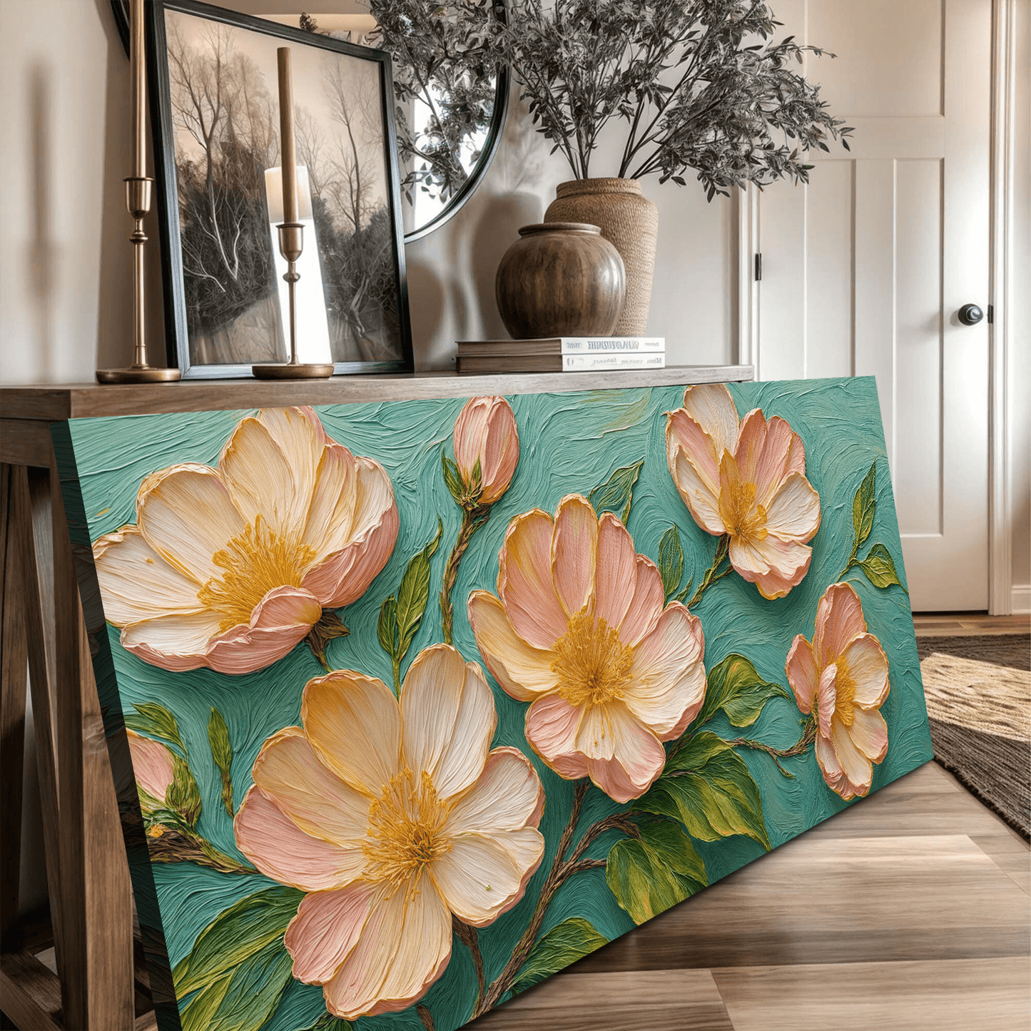 Blossoms Serenade Wall Art - Tailored Canvases - Flyclothing LLC