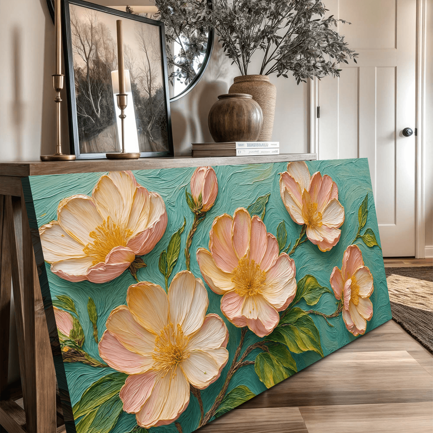 Blossoms Serenade Wall Art - Tailored Canvases - Flyclothing LLC