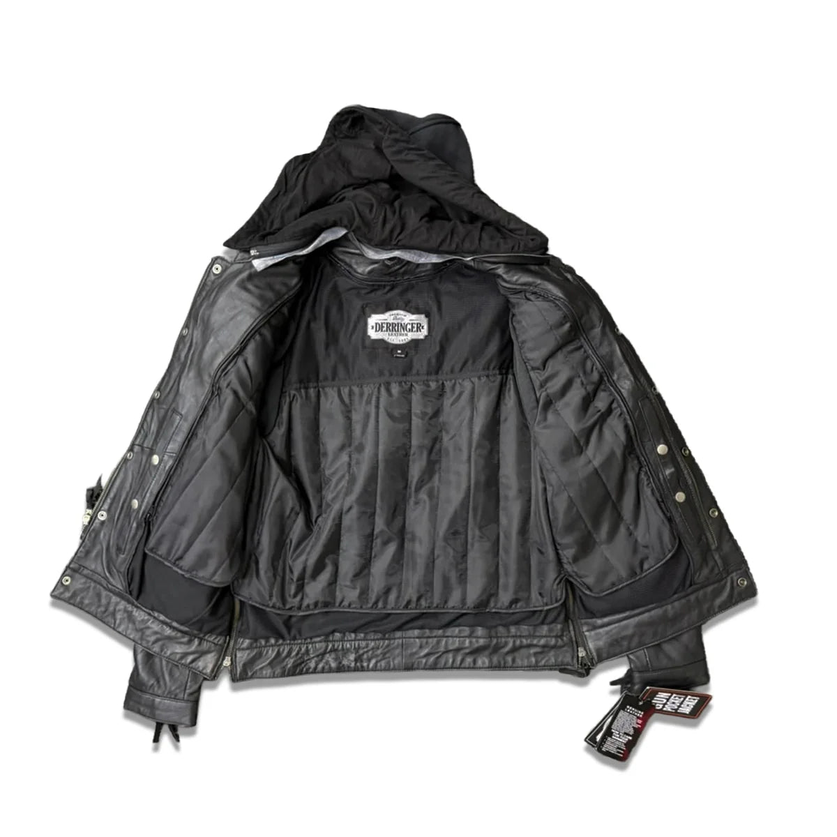 Dragon - Men's Premium Leather Motorcycle Jacket - Unik Just for Bikers - Flyclothing LLC