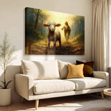 Jesus Running After A Lost Lamb Faith Wall Art - Tailored Canvases - Flyclothing LLC