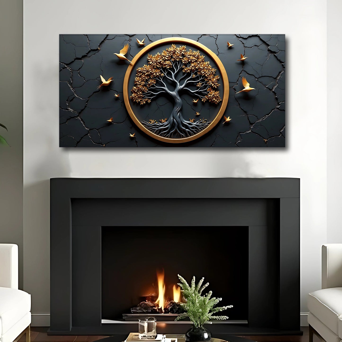 3D Celtic Tree of Life Wall Art IV - Tailored Canvases - Flyclothing LLC