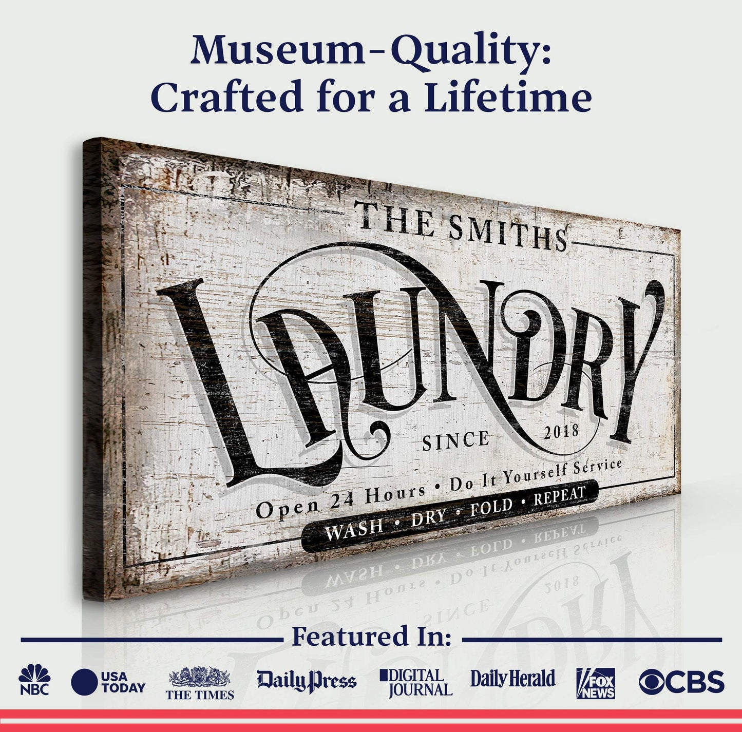 Laundry Room Sign VIII - Tailored Canvases - Flyclothing LLC