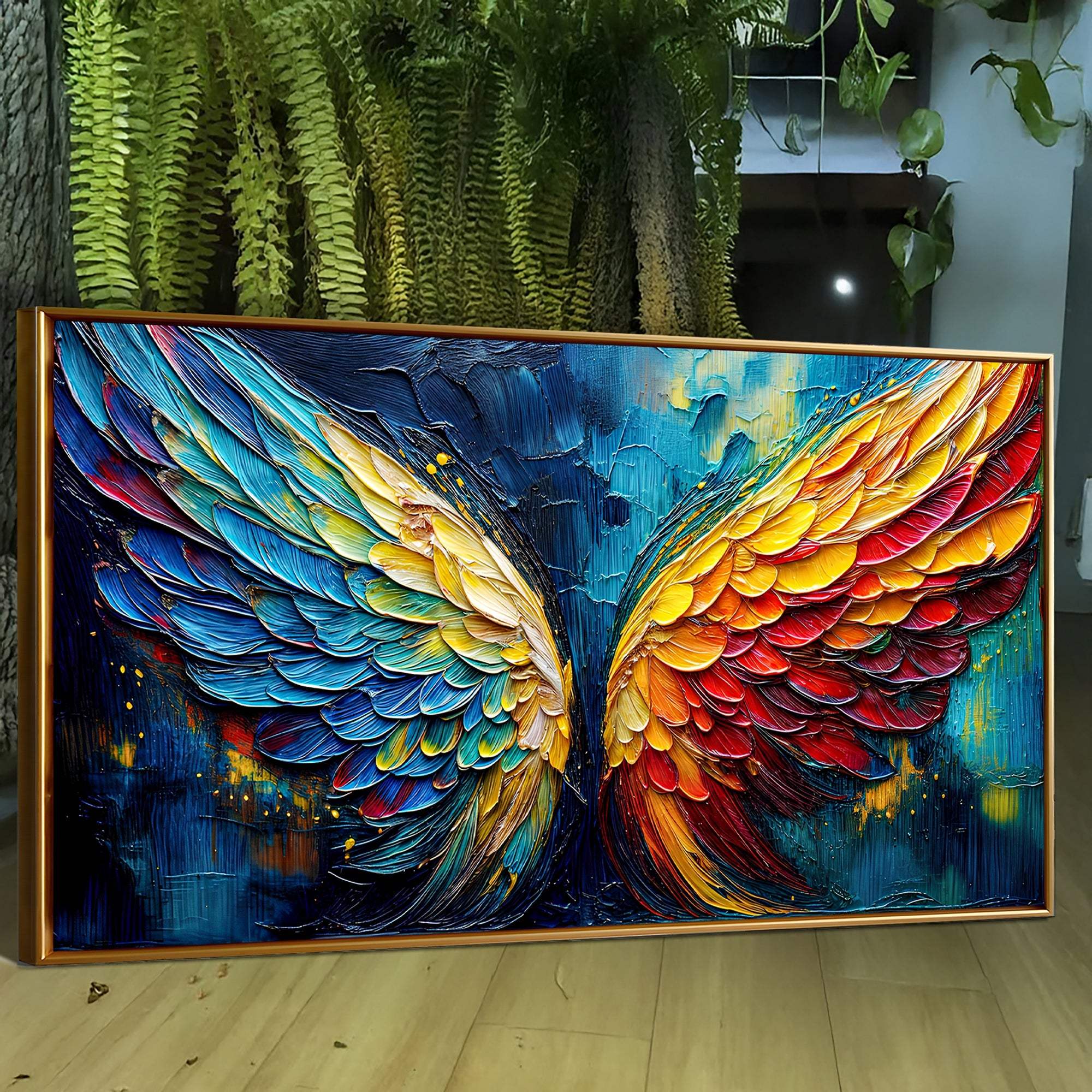 Wings of Fire Wall Art - Tailored Canvases - Flyclothing LLC