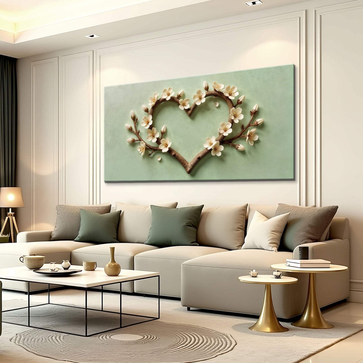 Harmony in Bloom Wall Art - Tailored Canvases - Flyclothing LLC