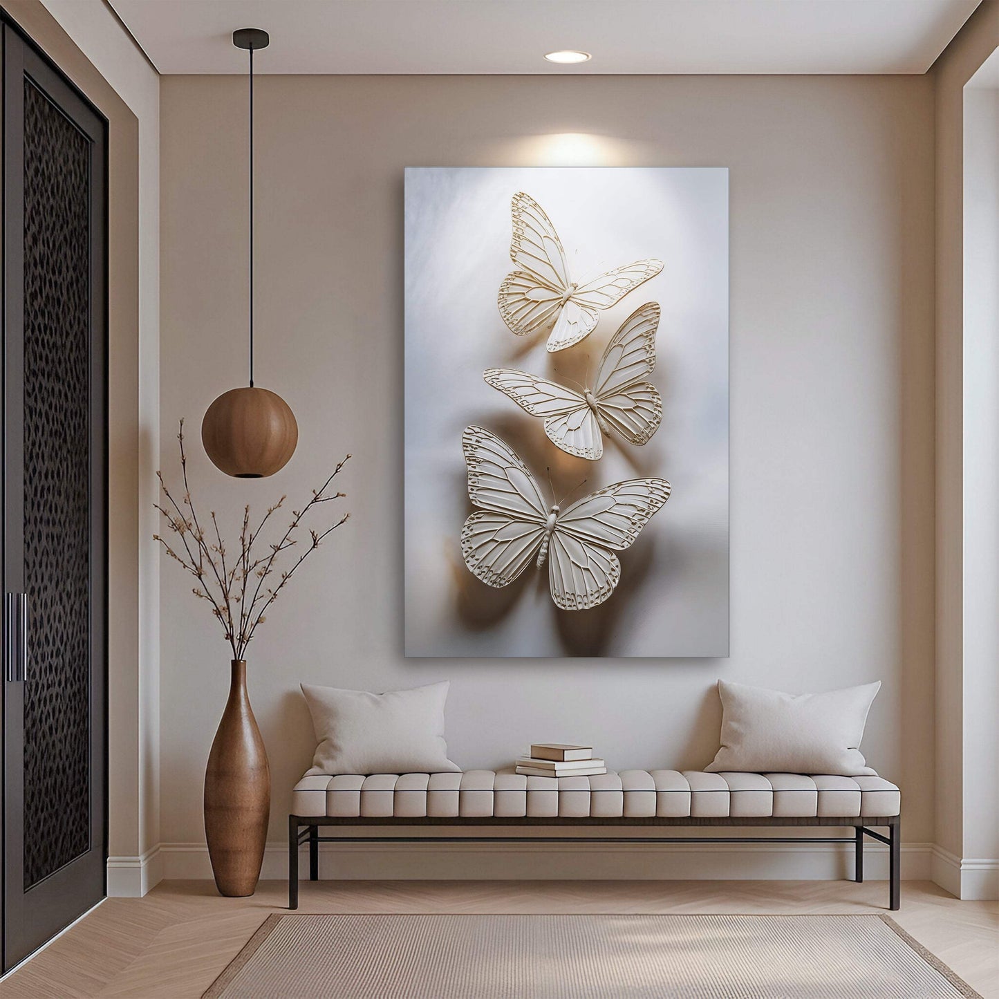 Delicate Flight Wall Art - Tailored Canvases - Flyclothing LLC