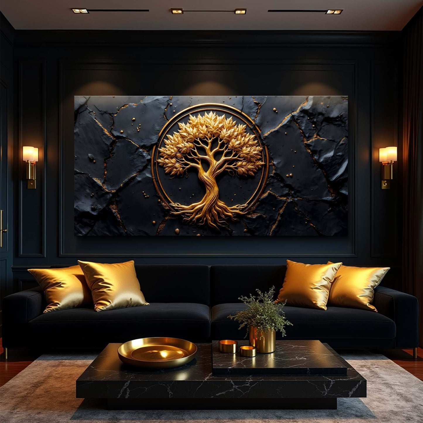 Golden Grove Wall Art - Tailored Canvases - Flyclothing LLC
