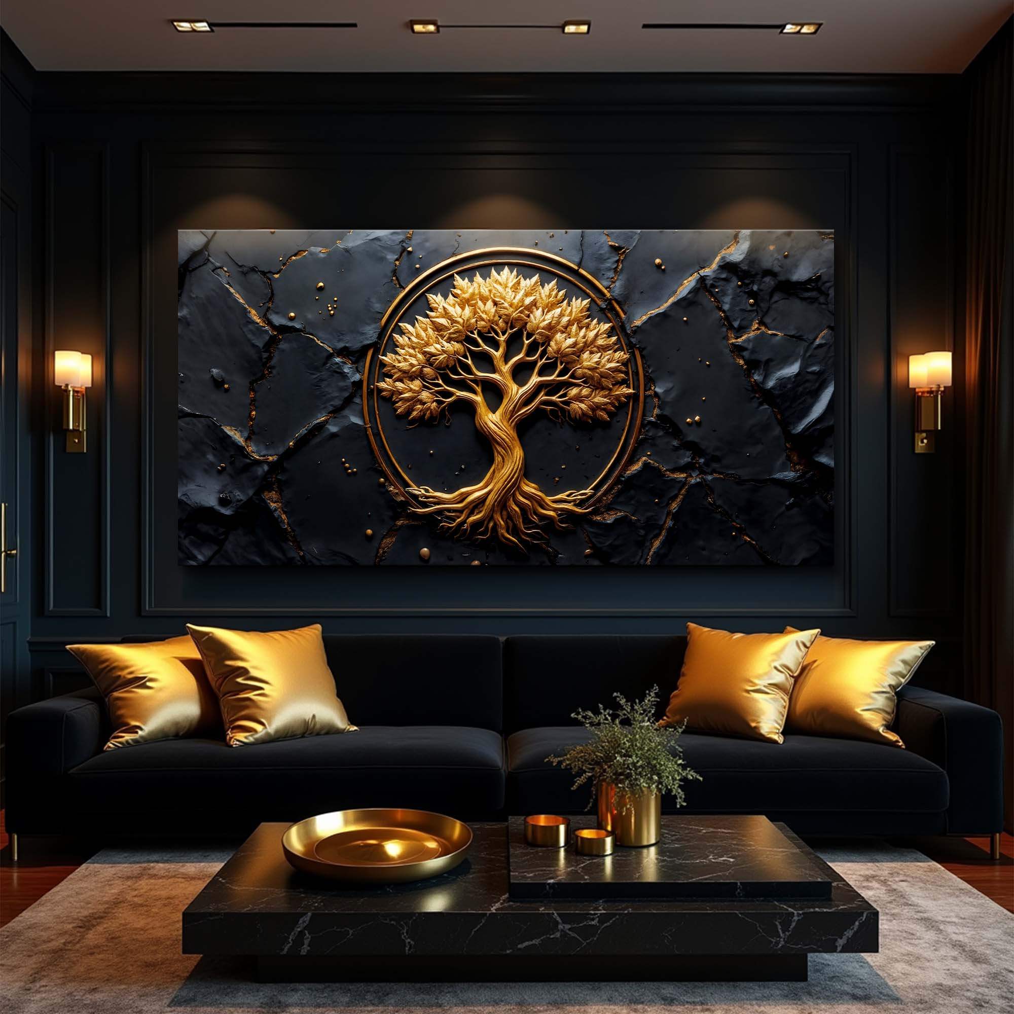 Golden Grove Wall Art - Tailored Canvases - Flyclothing LLC