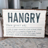 Hangry Kitchen Sign II - Tailored Canvases - Flyclothing LLC
