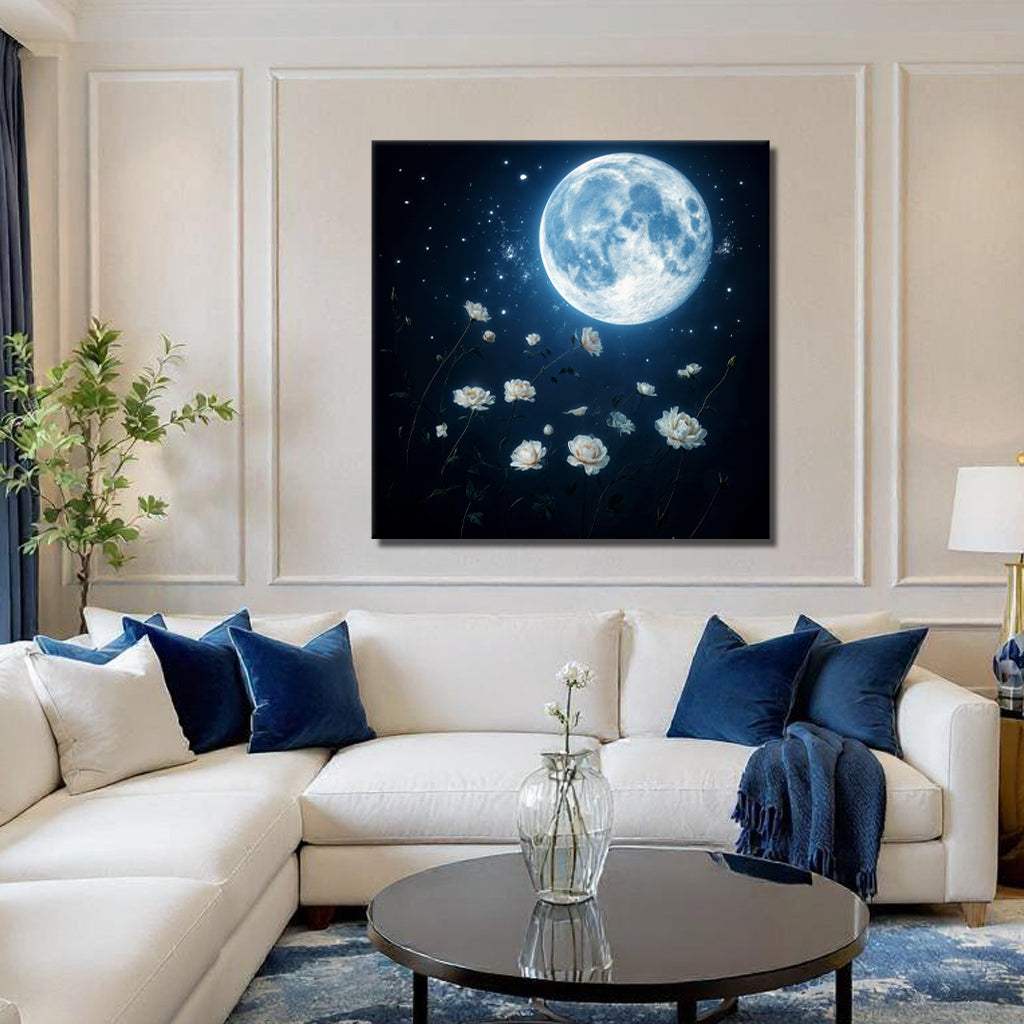 Lunar Canvas Wall Art - Tailored Canvases - Flyclothing LLC