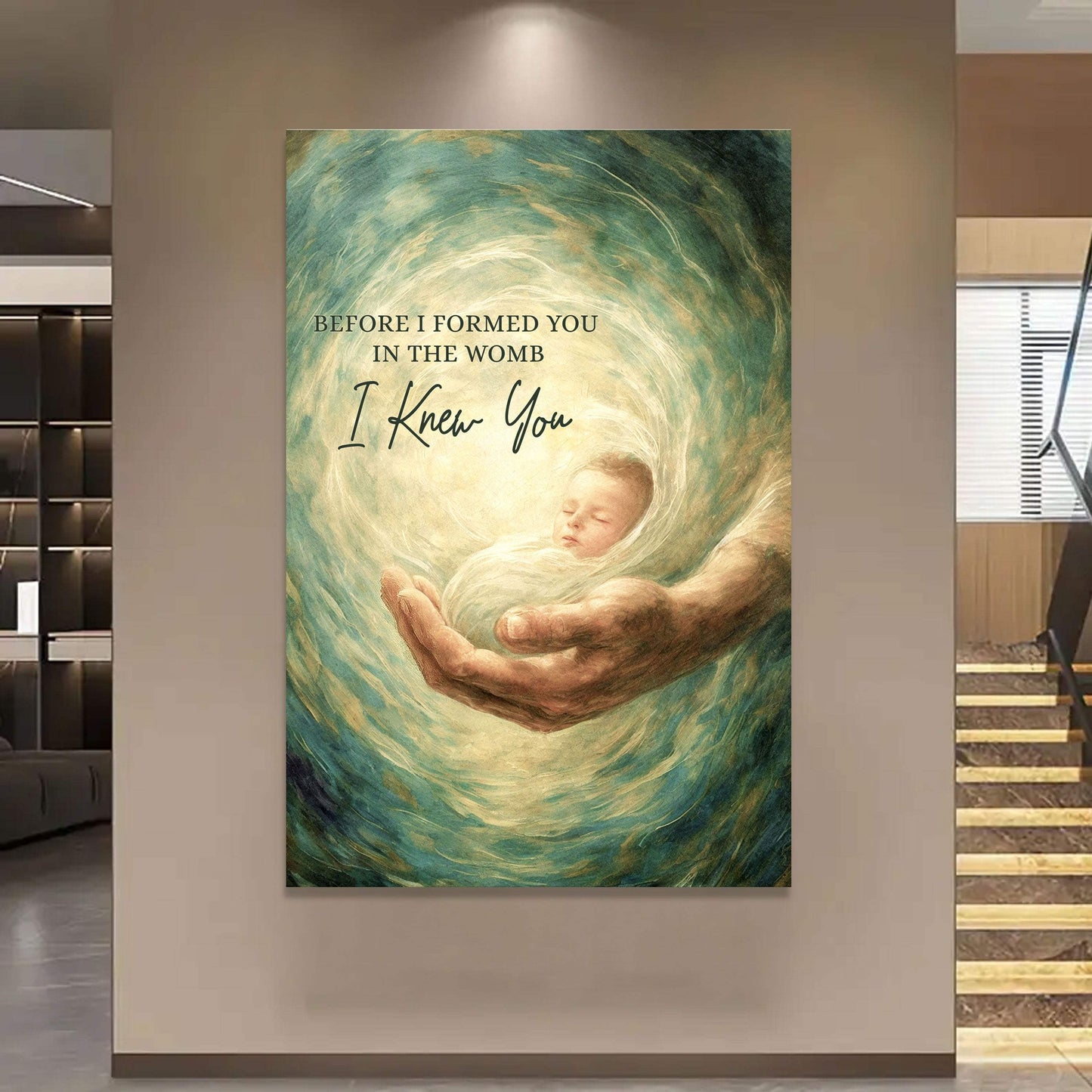 The Unborn Faith Wall Sign - Tailored Canvases - Flyclothing LLC