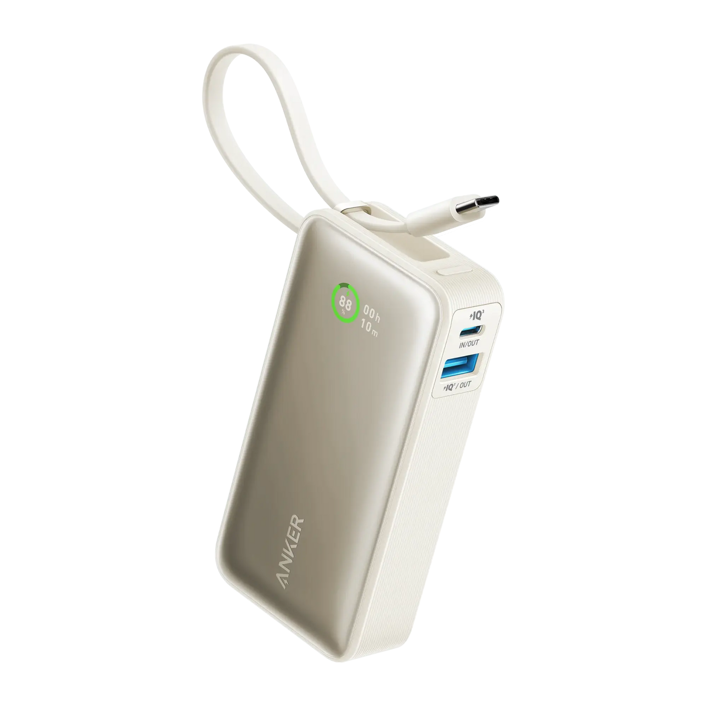 Anker Nano Power Bank (30W, Built-In USB-C Cable) - Anker - Flyclothing LLC
