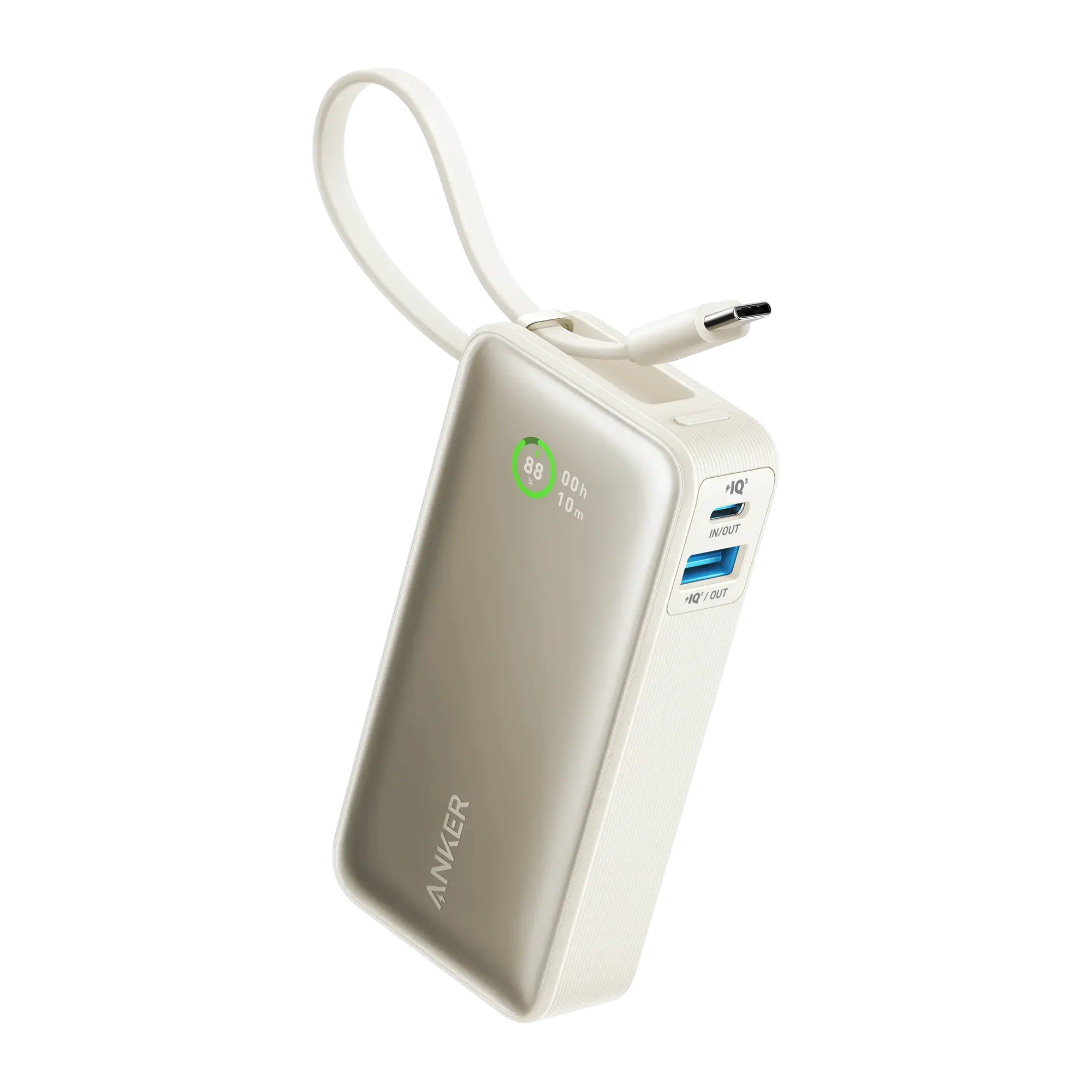 Anker Nano Power Bank (30W, Built-In USB-C Cable) - Anker - Flyclothing LLC