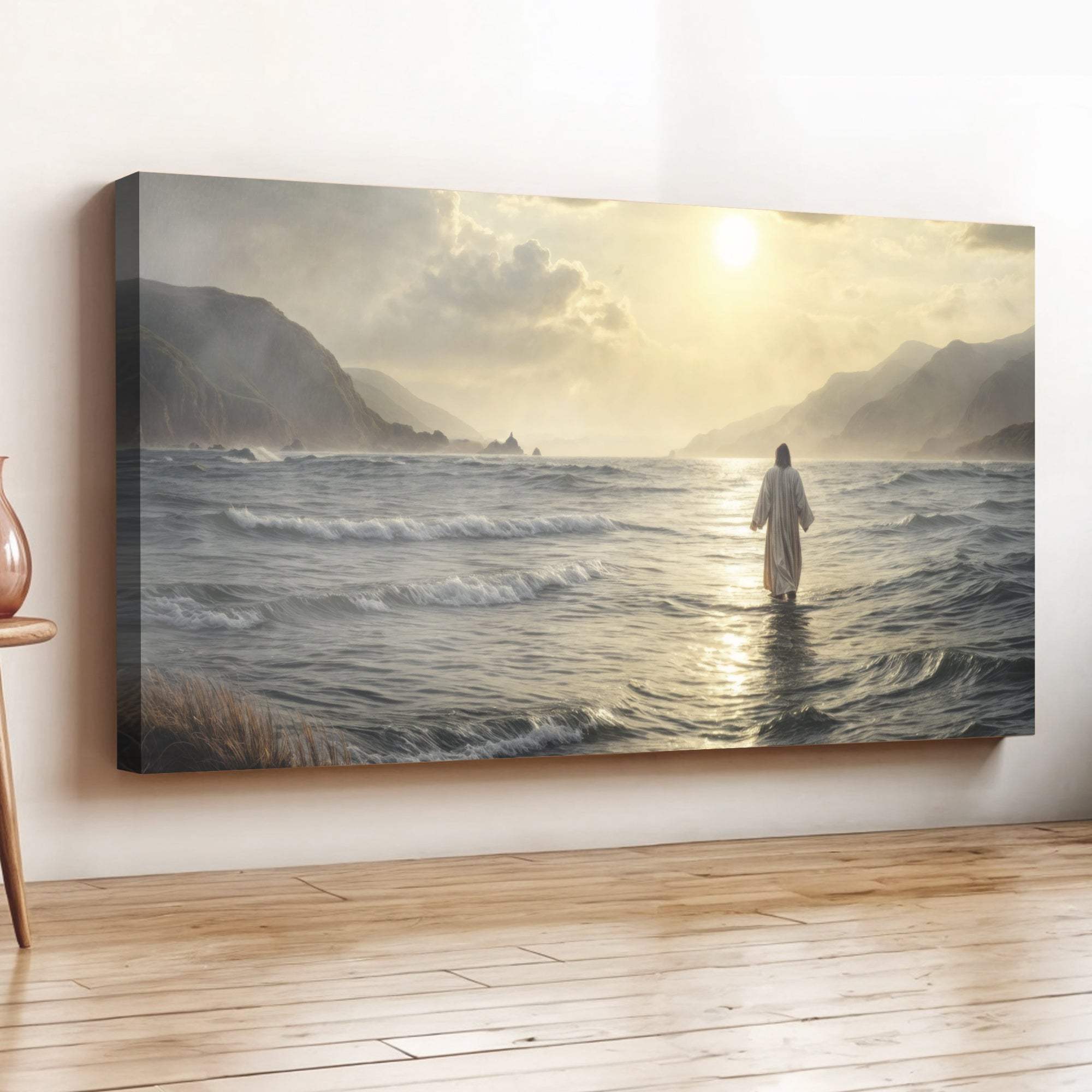 Walking on Water - Faith Wall Art IX - Tailored Canvases - Flyclothing LLC