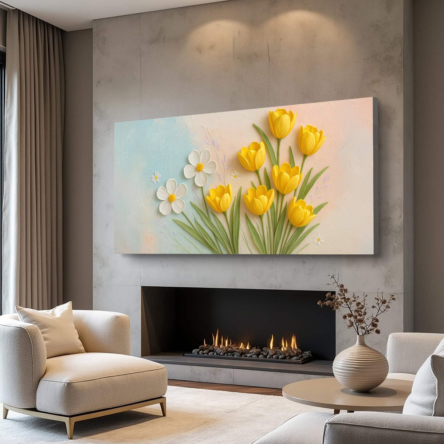Floral Wall Art II - Tailored Canvases - Flyclothing LLC