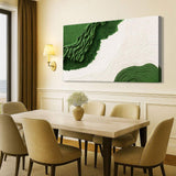 Green Rivers Abstract Wall Art IX - Tailored Canvases - Flyclothing LLC