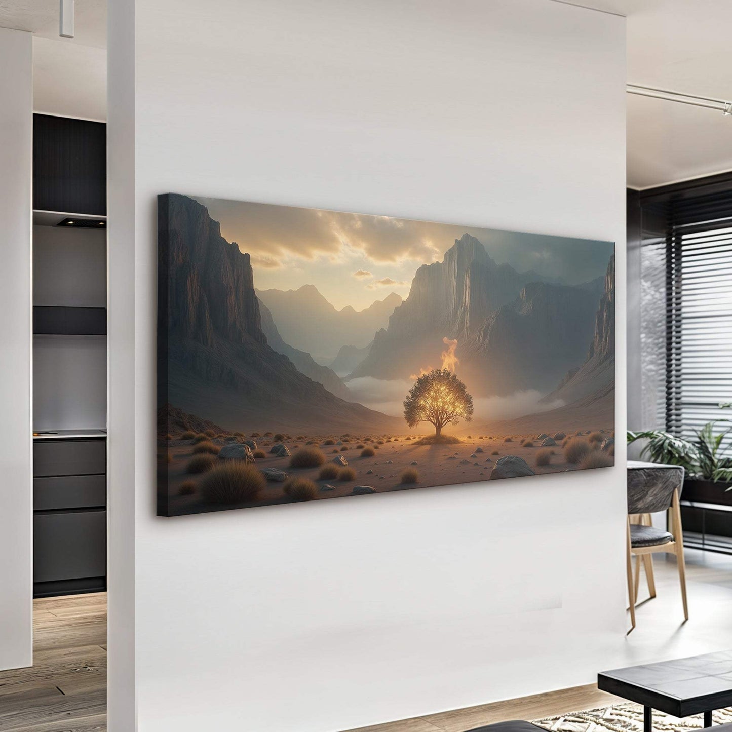 Burning Bush - Faith Wall Art XII - Tailored Canvases - Flyclothing LLC