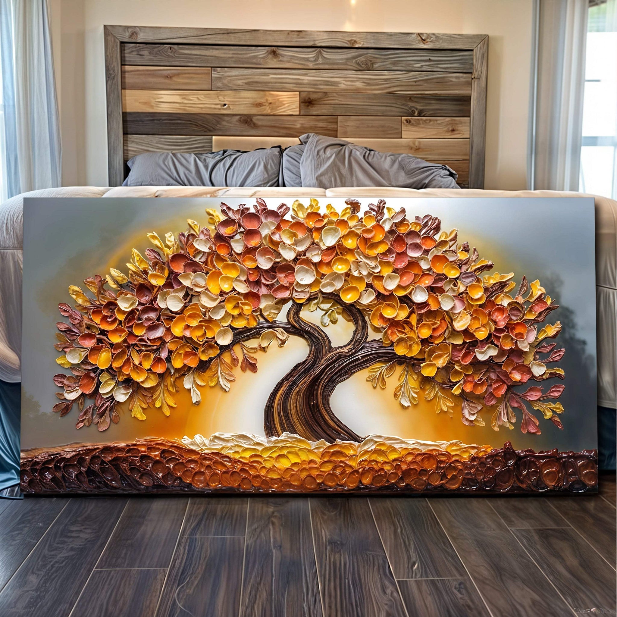 Golden Autumn Wall Art - Tailored Canvases - Flyclothing LLC