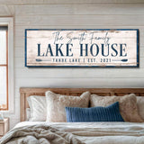 Personalized Lake House Sign V - Tailored Canvases - Flyclothing LLC