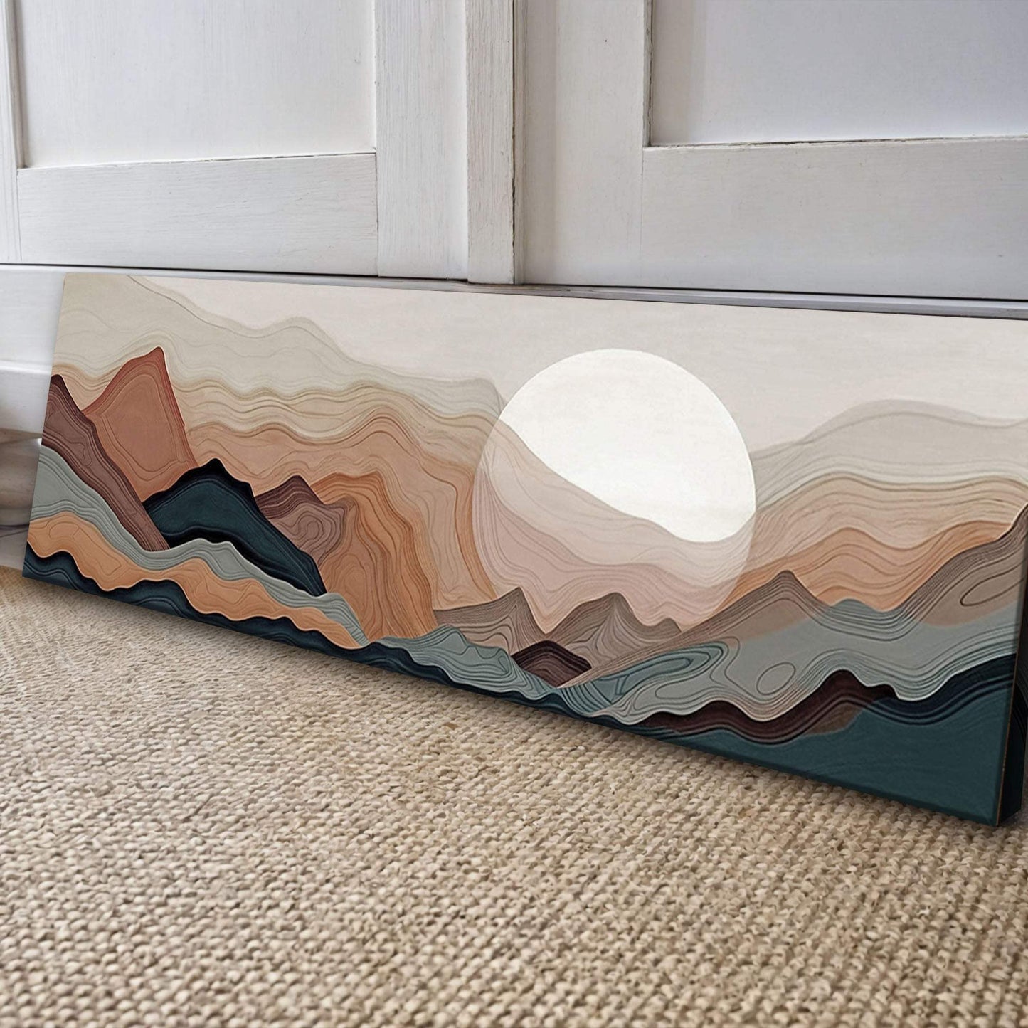 Abstract Mountains Landscape Wall Art - Tailored Canvases - Flyclothing LLC
