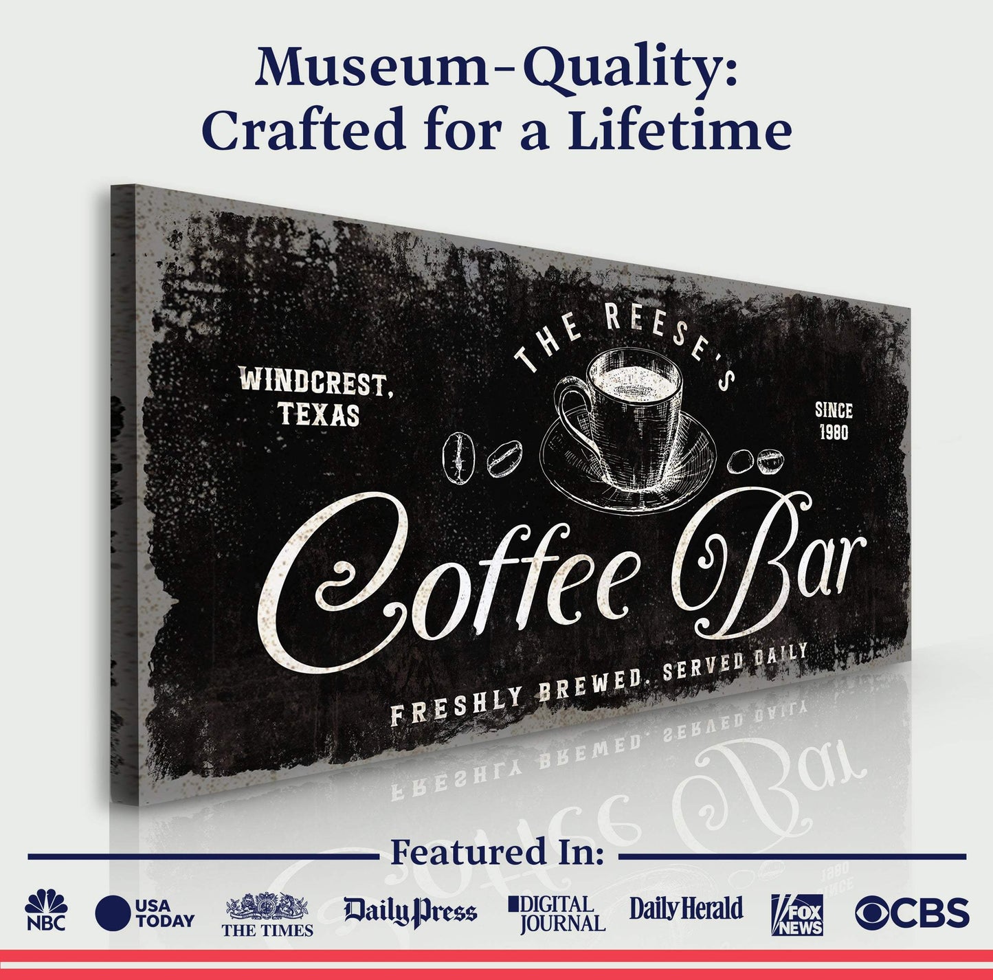 Coffee Bar Sign V - Tailored Canvases - Flyclothing LLC