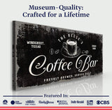 Coffee Bar Sign V - Tailored Canvases - Flyclothing LLC