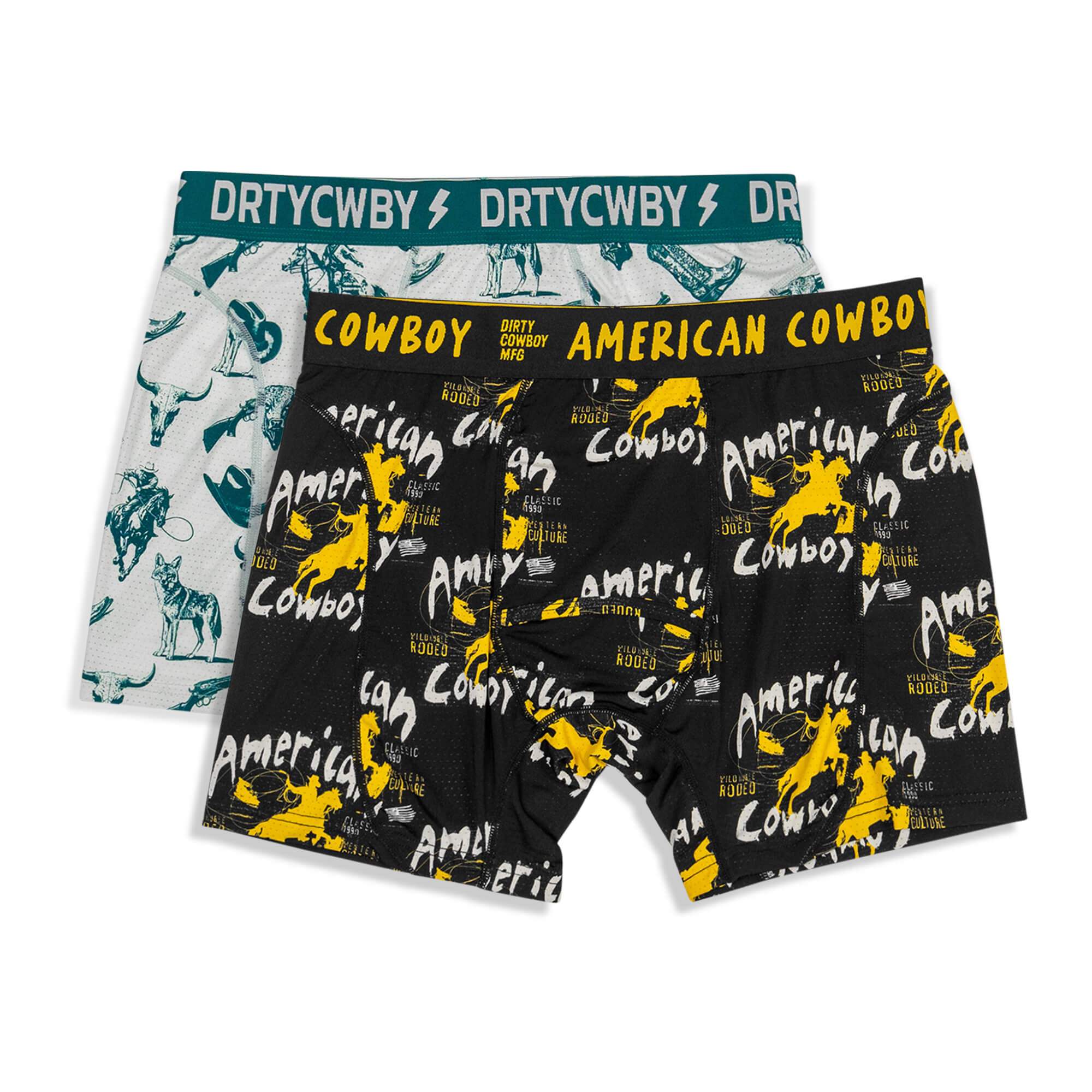 Outlaw Boxer Brief | 2 Pack - DIRTY COWBOY USA - Flyclothing LLC