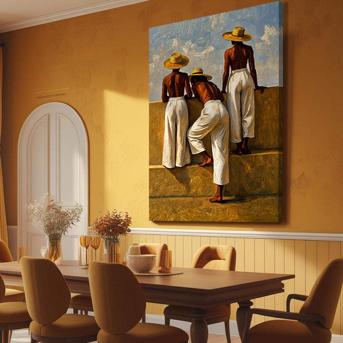 The Summer Watchers Wall Art - Tailored Canvases - Flyclothing LLC