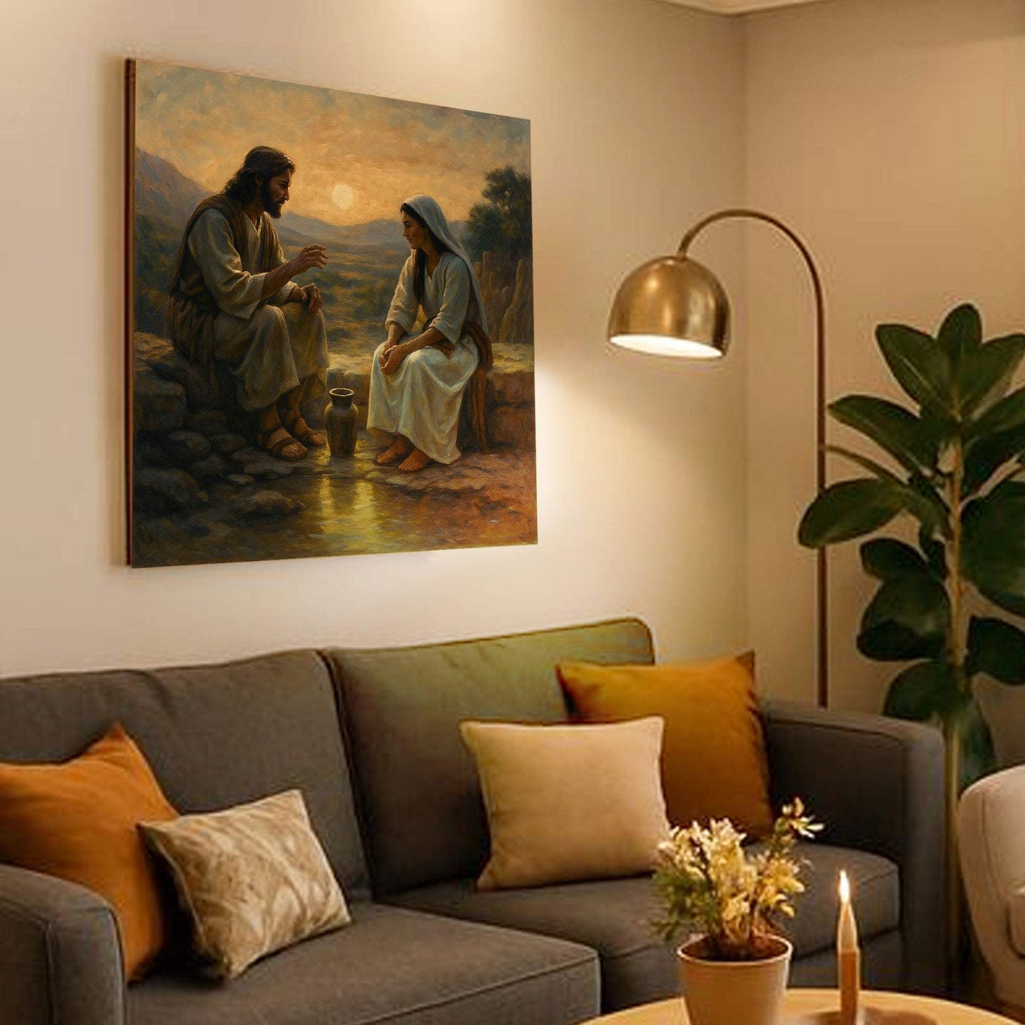 Mary Praying Faith Wall Art III - Tailored Canvases - Flyclothing LLC