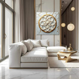 Flower Of Life Wall Art IV - Tailored Canvases - Flyclothing LLC