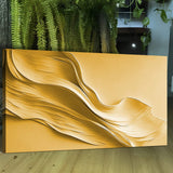 Gold Minimalist Wall Art II - Tailored Canvases - Flyclothing LLC
