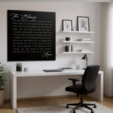 The Blessing Faith Sign III - Tailored Canvases - Flyclothing LLC