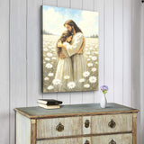 Divine Embrace of Grace Faith Wall Art - Tailored Canvases - Flyclothing LLC