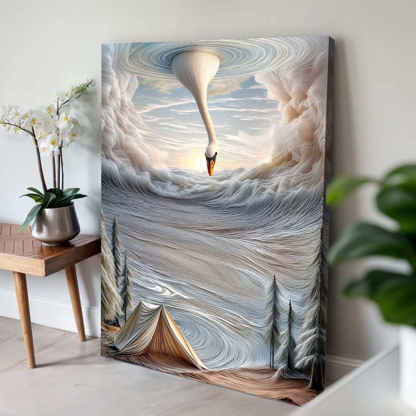 Surrealism Painting Wall Art - Tailored Canvases - Flyclothing LLC