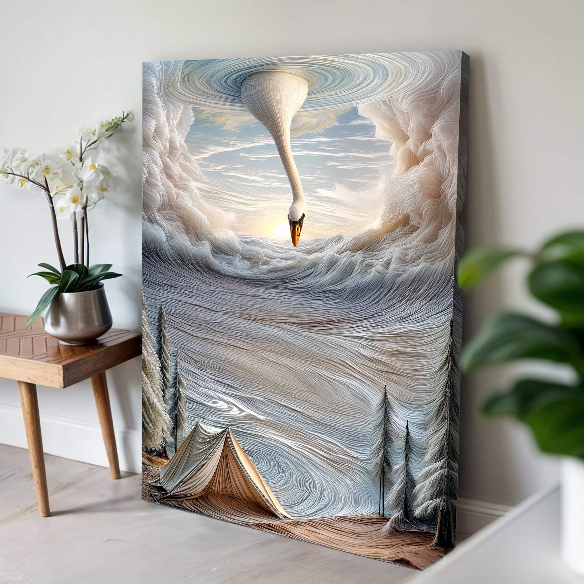 Surrealism Painting Wall Art - Tailored Canvases - Flyclothing LLC