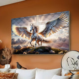 3D Horse Faith Wall Art VI - Tailored Canvases - Flyclothing LLC
