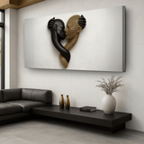 Eternal Love Figure Abstract Wall Art IV - Tailored Canvases - Flyclothing LLC