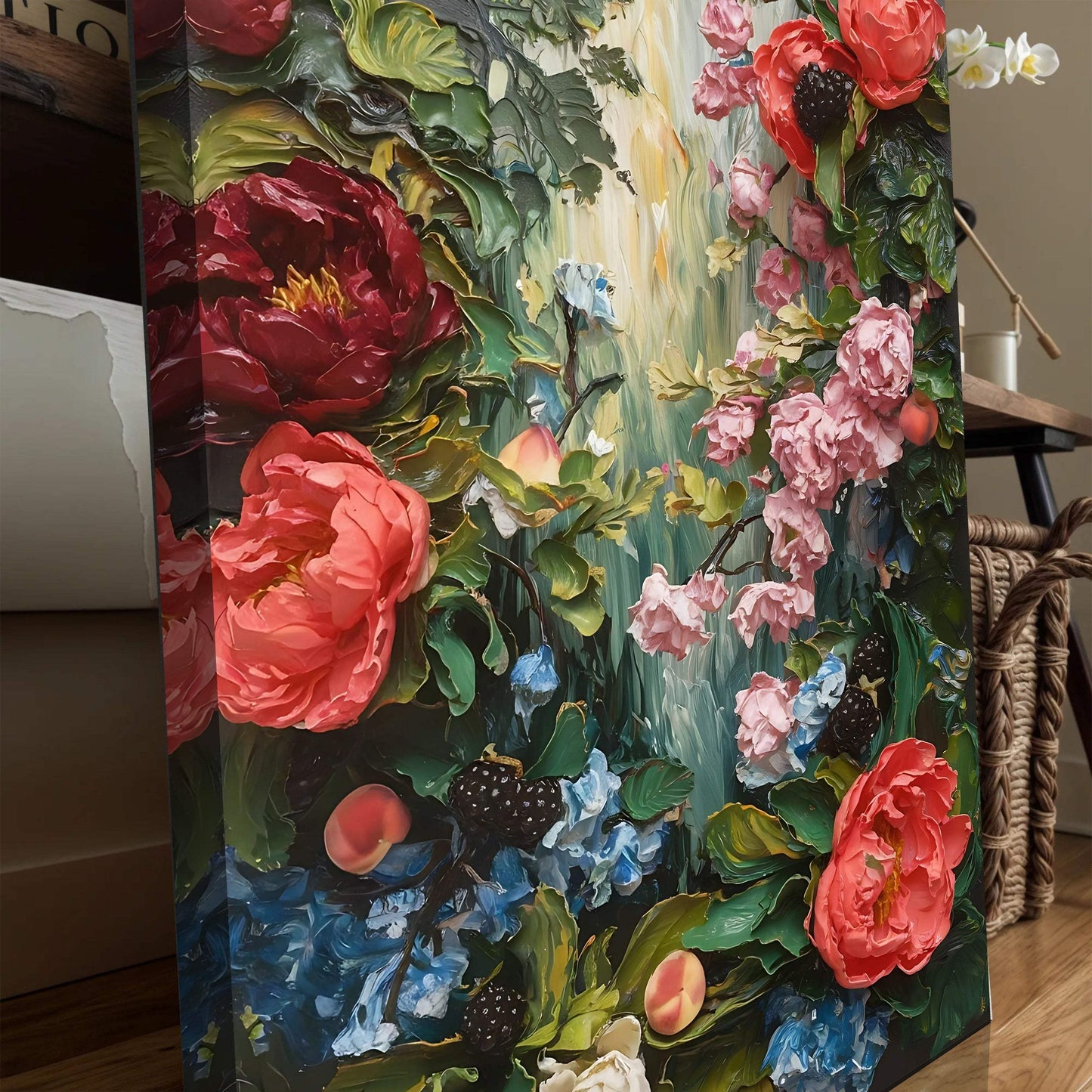 Garden Floral Wall Art - Tailored Canvases - Flyclothing LLC