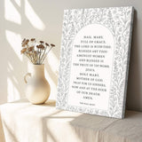 The Hail Mary Faith Sign III - Tailored Canvases - Flyclothing LLC
