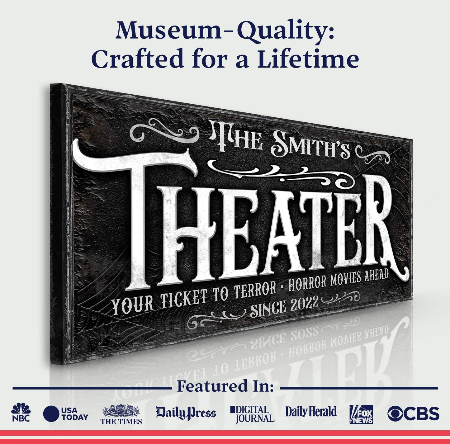 Theater Sign VII - Tailored Canvases - Flyclothing LLC
