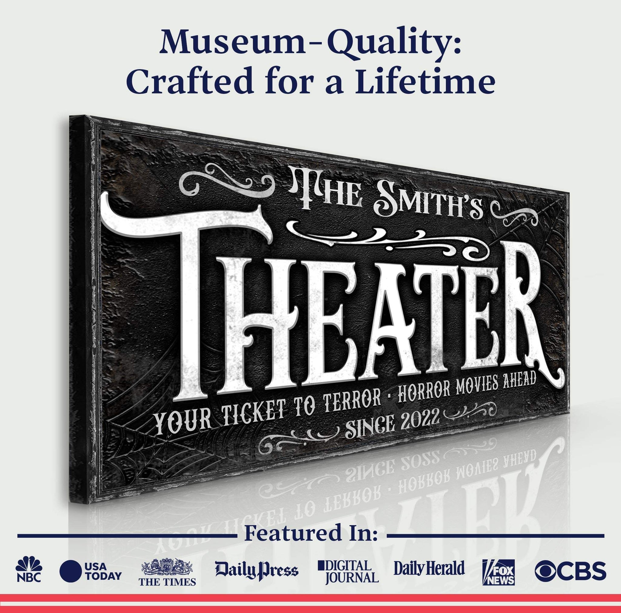 Theater Sign VII - Tailored Canvases - Flyclothing LLC