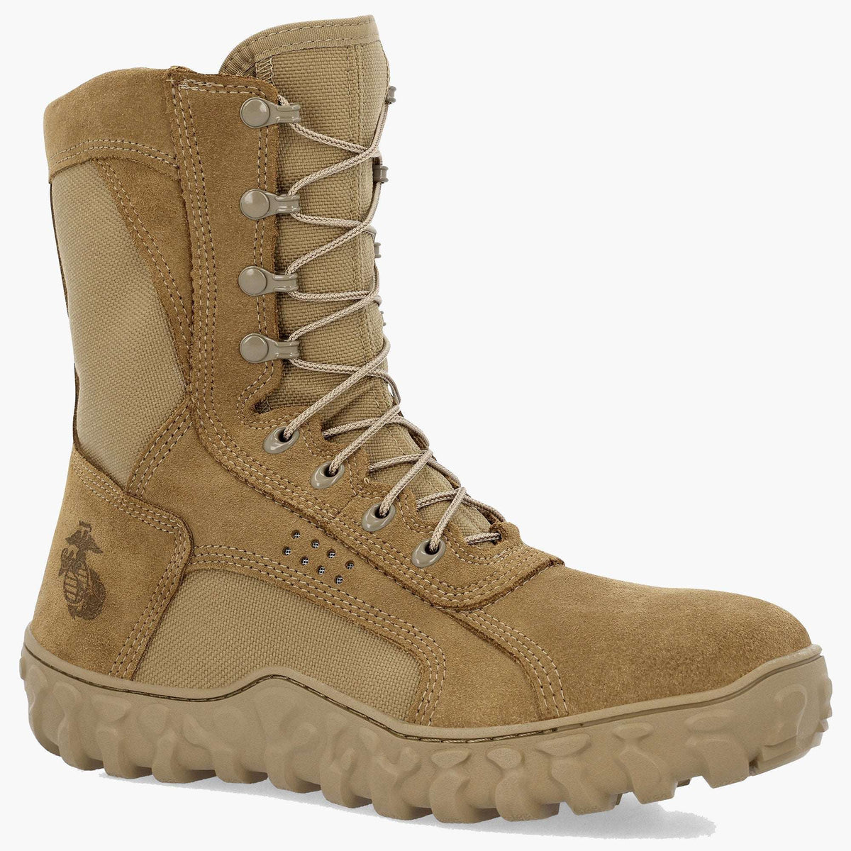 Rocky USMC S2V Steel Toe Military Boot Coyote Brown - Rocky Boots - Flyclothing LLC