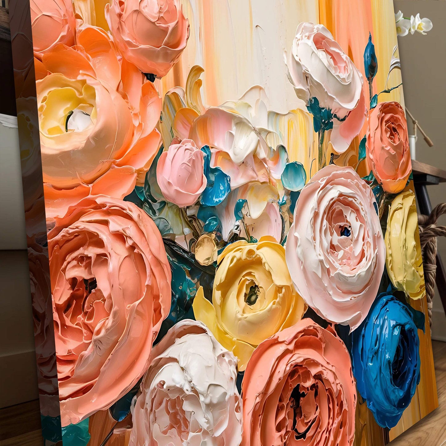 Blooming Bouquet Wall Art - Tailored Canvases - Flyclothing LLC