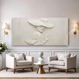 3D Minimalist Female Portrait Wall Art - Tailored Canvases - Flyclothing LLC