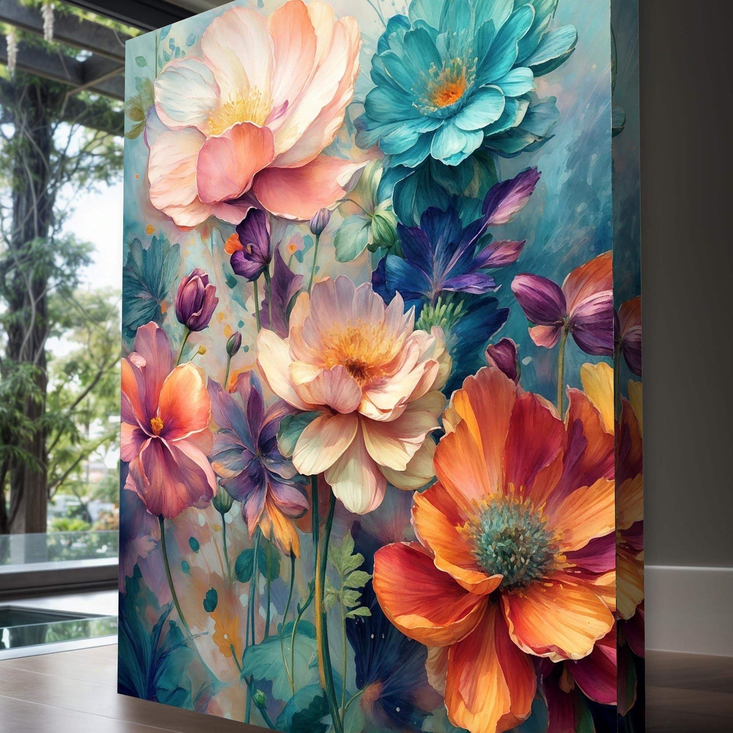 Spring Bouquet Wall Art - Tailored Canvases - Flyclothing LLC