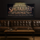 Speakeasy Lounge Wall Sign - Tailored Canvases - Flyclothing LLC